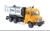 OMZ Çek Bırak Metal Mini Sarı Kamyon Kız Erkek Çocuk Oyuncak Eğitici Oyuncaklar thumbnail 1