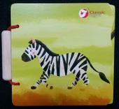 OMZ Classic World Ahşap Vahşi Hayvanlar Kitabım Kız Erkek Çocuk Oyuncak Eğitici Oyuncaklar thumbnail 3