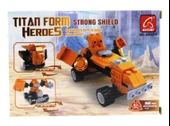 OMZ Ausini Titan Uzaylı Savaşçı -1 Strong Shield 56 Parça Kız Erkek Çocuk Oyuncak Eğitici Oyuncaklar thumbnail 3