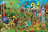 OMZ KS Puzzle 1500 Parça Summer Garden Kız Erkek Çocuk Oyuncak Eğitici Oyuncaklar thumbnail 2