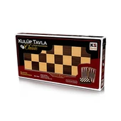 OMZ KS Games Master Classic Tavla Gül Kız Erkek Çocuk Oyuncak Eğitici Oyuncaklar thumbnail 1