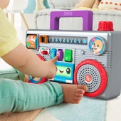 OMZ GYC04 Fisher-Price® Eğlenceli Müzik Kutusu, Türkçe-İngilizce / +6 ay Kız Erkek Çocuk Oyuncak Eğitici thumbnail 3