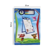 OMZ Harika Kanatlar Abaküs ve Saatli Mıknatıslı Yazı Tahtası Kız Erkek Çocuk Oyuncak Eğitici Oyuncaklar thumbnail 2