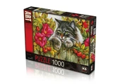 OMZ KS Puzzle 1000 Parça Rose Hedge Güllü Çit Kız Erkek Çocuk Oyuncak Eğitici Oyuncaklar thumbnail 1
