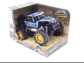 OMZ Rock Crawler Metal Büyük Sürtmeli Arazi Aracı Mavi Kız Erkek Çocuk Oyuncak Eğitici Oyuncaklar - 2