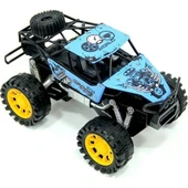 OMZ Rock Crawler Metal Büyük Sürtmeli Arazi Aracı Mavi Kız Erkek Çocuk Oyuncak Eğitici Oyuncaklar - 1