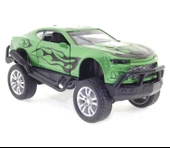 OMZ Die Cast Çek Bırak Yeşil Arazi Aracı Kız Erkek Çocuk Oyuncak Eğitici Oyuncaklar thumbnail 1