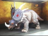 OMZ Kutulu Model Dinozor Triceratops Kız Erkek Çocuk Oyuncak Eğitici Oyuncaklar thumbnail 1