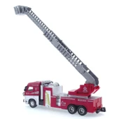 OMZ Die Cast Model Çek Bırak Asansörlü İtfaiye Kamyonu Kız Erkek Çocuk Oyuncak Eğitici Oyuncaklar - 2