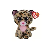 OMZ TY Beanie Boos Kahverengi Benekli Peluş Leopar Livvie 15cm Kız Erkek Çocuk Oyuncak Eğitici Oyuncakla - 1