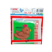 OMZ MOL-025 PVC Banyo Oyuncağı Kitaplar -1adet stokta olan gönderilir Kız Erkek Çocuk Oyuncak Eğitici Oy - 2
