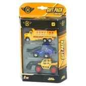 OMZ Sunman 3'lü İnşaat Araçları Seti Kız Erkek Çocuk Oyuncak Eğitici Oyuncaklar - 2