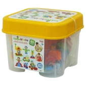 OMZ Dede Kaktüs Bloklar 80 Parça Kız Erkek Çocuk Oyuncak Eğitici Oyuncaklar thumbnail 2