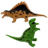 OMZ Sunman Soft Esneyebilen Dinazor Figür Kız Erkek Çocuk Oyuncak Eğitici Oyuncaklar thumbnail 2