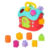 OMZ Dede 13 Parça Bultak Evi Kız Erkek Çocuk Oyuncak Eğitici Oyuncaklar thumbnail 1