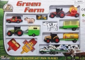 OMZ Sunman Green Farm Çiftlik Seti Kız Erkek Çocuk Oyuncak Eğitici Oyuncaklar - 1