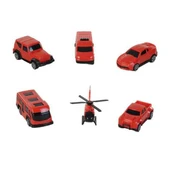 OMZ Kutulu İtfaiye Jeep Oyun Seti Kız Erkek Çocuk Oyuncak Eğitici Oyuncaklar thumbnail 3