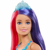 OMZ Barbie Dreamtopia Uzun Saçlı Bebekler GTF37 Kız Erkek Çocuk Oyuncak Eğitici Oyuncaklar thumbnail 2