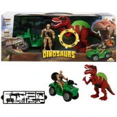 OMZ Dinosaurs Dinozor Yakalayıcı Oyun Seti 13 Parça Kız Erkek Çocuk Oyuncak Eğitici Oyuncaklar thumbnail 2