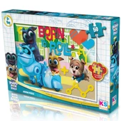 OMZ KS Puppy Dog Pals 50 Parça Puzzle Kız Erkek Çocuk Oyuncak Eğitici Oyuncaklar thumbnail 1