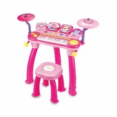 OMZ BAO-1601 24 Tuşlu DJ Piano Davul Mp3 Kız Erkek Çocuk Oyuncak Eğitici Oyuncaklar - 2