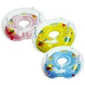 OMZ 40cm Bebek Boyunluk Simit - Stokta Olan Renk Gönderilir Kız Erkek Çocuk Oyuncak Eğitici Oyuncaklar thumbnail 1