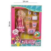 OMZ Oydaş Kutuda Anlily Temizlik Setli Bebek 2442 Kız Erkek Çocuk Oyuncak Eğitici Oyuncaklar thumbnail 3