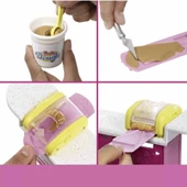 OMZ Barbie'nin Eğlenceli Kafesi Oyun Seti HJY19 Kız Erkek Çocuk Oyuncak Eğitici Oyuncaklar thumbnail 3