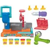 OMZ Play-Doh Stamp n Saw Tool Bench - INT-F9141 Kız Erkek Çocuk Oyuncak Eğitici Oyuncaklar thumbnail 1