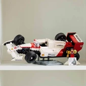 OMZ LEGO Icons McLaren MP4/4 ve Ayrton Senna 10330 Kız Erkek Çocuk Oyuncak Eğitici Oyuncaklar thumbnail 2