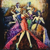 Anatolian 1024 Parça Kadınlar Orkestrası Kare Puzzle thumbnail 1