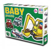 Ks Games Baby Puzzle 2+3+4+4 (Meslekler) - 1