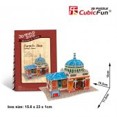 Cubic Fun 3D Türk Halı Mağazası PuzzleMaket (26 Parça) - 2