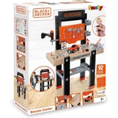 OMZ Smoby Black Decker Bricolo Ultimate Çalışma Tezgahı 360730 Kız Erkek Çocuk Oyuncak Eğitici Oyuncakla - 2
