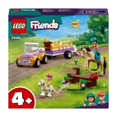 OMZ LEGO Friends At ve Midilli Römorku 42634 Kız Erkek Çocuk Oyuncak Eğitici Oyuncaklar thumbnail 1