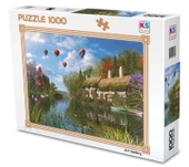 Ks Games 1000 Parça Old River Cottage Puzzle thumbnail 2