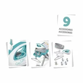 OMZ 7600330121 Smoby Ütü Masası Kız Erkek Çocuk Oyuncak Eğitici Oyuncaklar - 3
