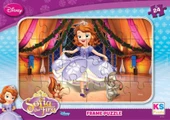 Ks games Prenses Sofia 24 Parça Frame Çocuk Puzzle thumbnail 1