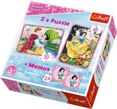 Trefl Pamuk Prenses 2'li Puzzle ve Memory Hafıza Oyunu - 4