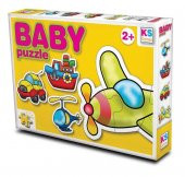 Ks Games 2+3+4+4 Parça Baby Puzzle Set - 3