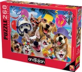 Anatolian Plaj Selfisi (Beach Party Selfie) 260 Parça Puzzle thumbnail 2