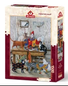 Art 4543 - 1500 Parçalı Renkli Dünyam Puzzle thumbnail 2
