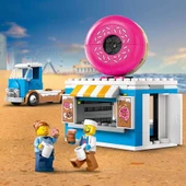 OMZ LEGO City Donut Kamyonu 60452 Kız Erkek Çocuk Oyuncak Eğitici Oyuncaklar thumbnail 3