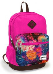 Coral High Pembe Desenli Okul/Sırt Çantası - 14111 - 1