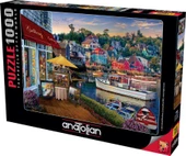 Anatolian 1000 Parça Limandaki Galeri Puzzle - David Maclean thumbnail 2