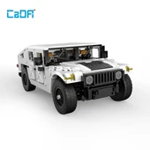 OMZ C61027W CADA Humvee Off Road Kamyonu Blok Seti -Vagon life Kız Erkek Çocuk Oyuncak Eğitici Oyuncakla thumbnail 3