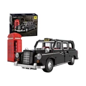 OMZ C62004W CADA London Taksi Blok Seti -Vagon life Kız Erkek Çocuk Oyuncak Eğitici Oyuncaklar thumbnail 1