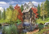 Art 4550 Değirmen Kenarında Balık Avı 1500 Parça Puzzle - 1