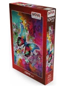 Nova 44001 - 1500 Parça Fantastik Kelebek Mini Puzzle - 2