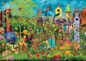 KS Games 1500 Parça Summer Garden Puzzle Aimee Stewart thumbnail 1